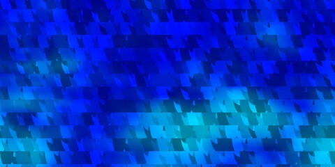 Light BLUE vector background with polygonal style.