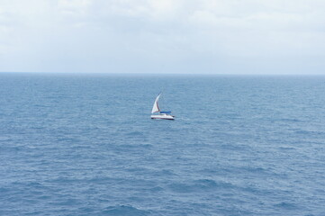 sailboat on the sea