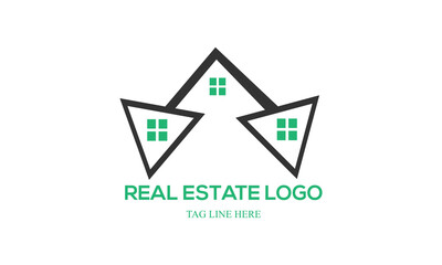 Obraz premium Property Logo Design, House Logo Design.