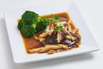 Fried Mushroom with Hot Oyster Sauce Top menu of Thailand
