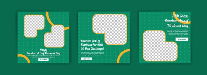 Social media post template for random acts of kindness day. Happy Random Acts of Kindness Day. Random Acts of Kindness For Kids: 30 Day Challenge. 1001 Ideas random acts of kindness day.