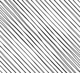Obraz premium Hand drawn abstract pattern with hand drawn lines, strokes. Set of vector grunge brushes. wavy striped, Vector EPS 10 illustration