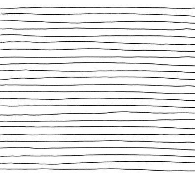 Hand Drawn Abstract Pattern With Hand Drawn Lines, Strokes. Set Of Vector Grunge Brushes. Wavy Striped, Vector EPS 10 Illustration