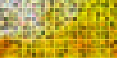 Light Orange vector background in polygonal style.