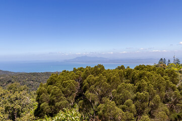 Paysage naturelle sur l'île de Penang, Malaisie