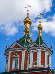 Domes of the Russian Orthodox Church in Kolomna