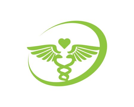 caduceus medical care logo