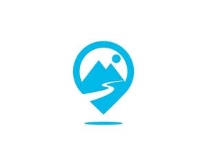 Mountain guide logo