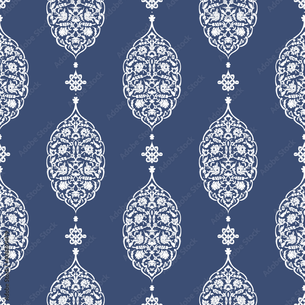 Poster abstract turkish pattern for your design