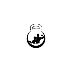 Obraz premium Fitness Gym logo. gym sports logo Creative design, Vector.