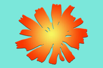 Margherita in rilievo