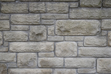 Large grey brick background texture