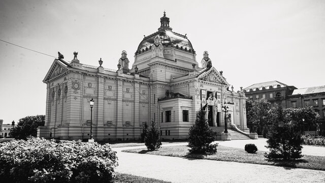 Croatian National Theatre In Zagreb