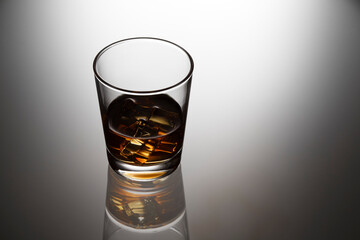 Glass of whiskey
