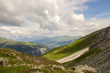 landscape with sky and clouds