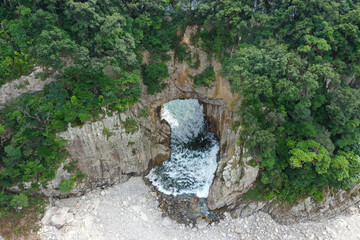 高知県土佐清水市　白山洞門