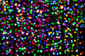 abstract background with bokeh defocused, colorful background