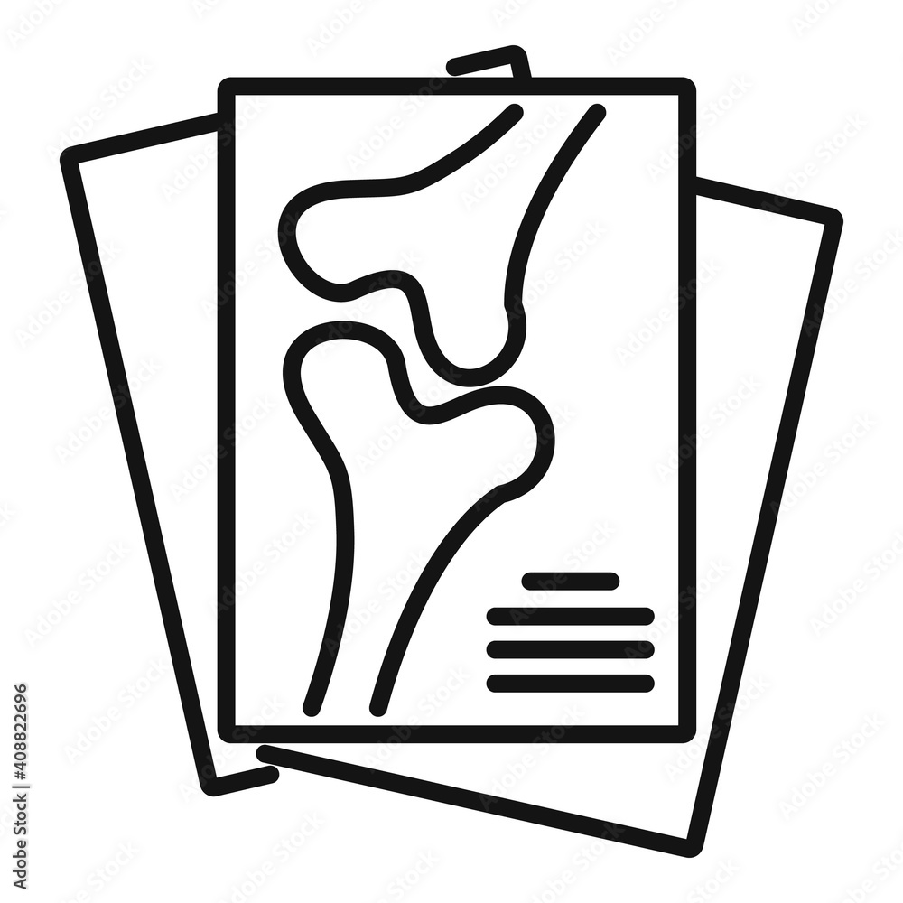 Poster mrt imaging icon. outline mrt imaging vector icon for web design isolated on white background