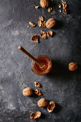 Honey and walnuts