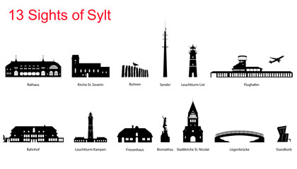 13 Sights of Sylt