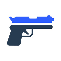 Gun, pistol icon