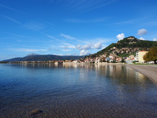 Aspect of Nafpaktos (Lepanto) and its castle, Greece