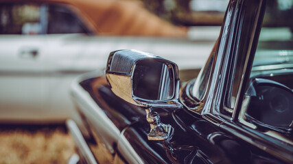 Vintage Mirror Car