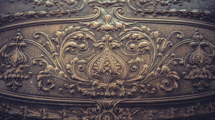 Engraved Metal Decoration