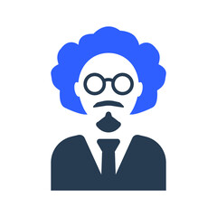 Professor, scientist icon