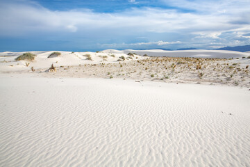 White Sands National Monument in New Mexico, USA