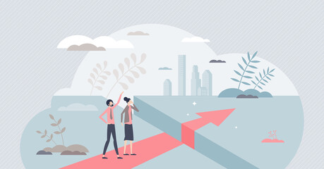 Obstacle gap problem and barrier to successfully overcome tiny person concept