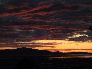 Antelope Island Cloud Fire