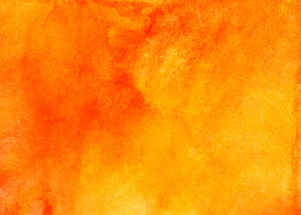  watercolor abstract orange background
