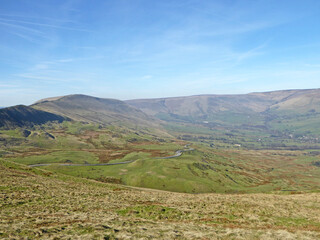 Peak District Derbyshire from Mam Tor