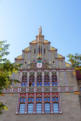Landgerichtsgebäude in Halle an der Saale, Sachsen-Anhalt