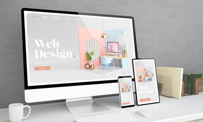 Responsive devices mock up