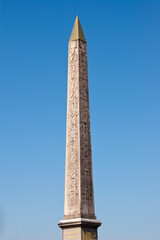 Obelisk auf der Place de la Concorde in Paris