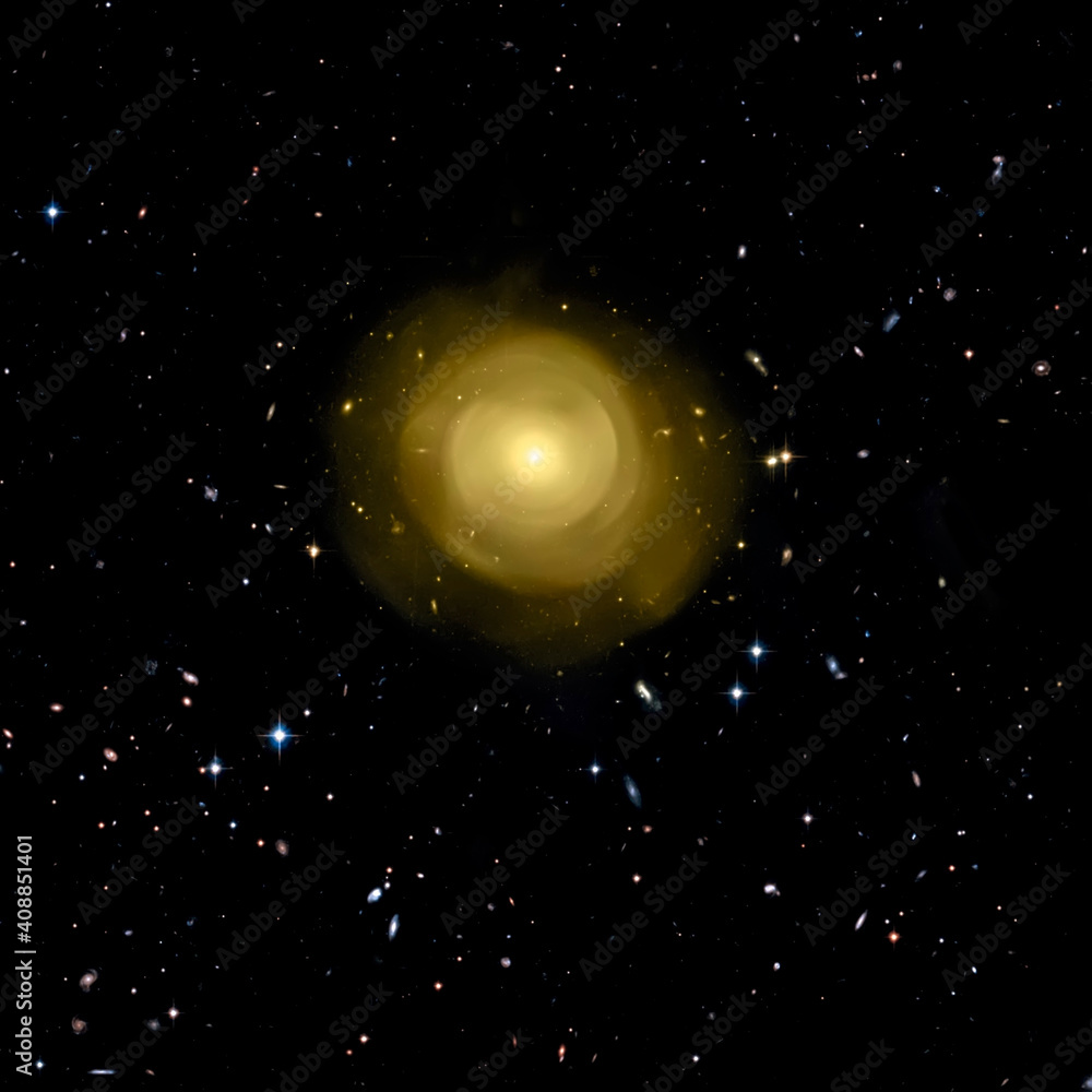 Canvas Prints supernova core pulsar neutron star.