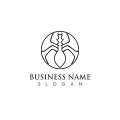 Ant vector illustration design