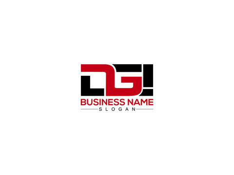 DGI Logo And Illustrations Design For New Business