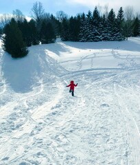 Running Down a Toboggan Hill
