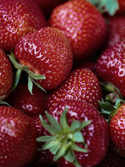 strawberries close up