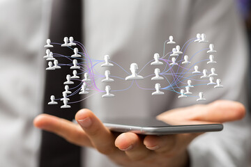 team hierarchy connection group digital