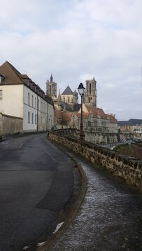House City medieval Laon France Hauts de France 