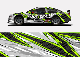 abstract background vector for racing car wrap design and vehicle livery 
