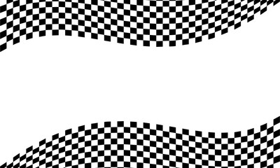 Checkered flag. Race background. Racing flag  vector illustration