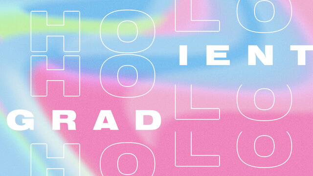 Holo Gradient Fast Titles