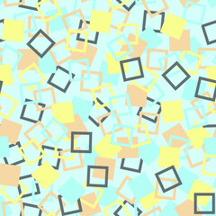 seamless pattern with squares