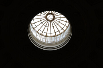 ceiling of the church