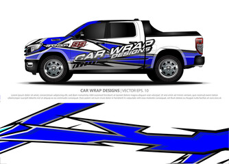 abstract background vector for racing car wrap design and vehicle livery 
